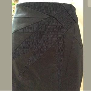 DSTUDIO BOUTIQUE BLACK DRESSY SKIRT, UNIQUE DESIGN